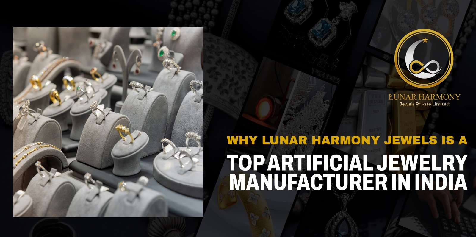 Why Lunar Harmony Jewels Is a Top Artificial Jewelry Manufacturer in India